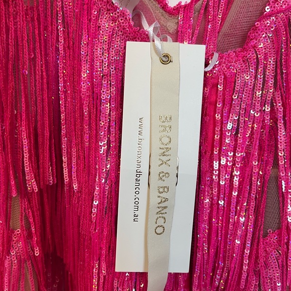 Bronx and Banco Pink Mini Dress - Picture 6 of 17